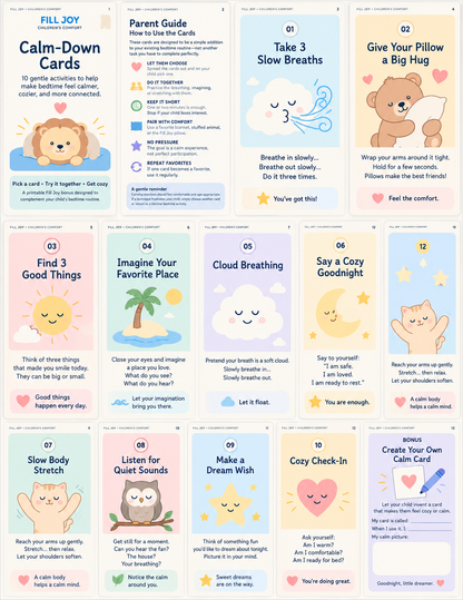 Fill Joy Cards - 1st Edition